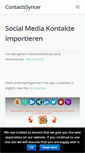 Mobile Screenshot of contactssyncer.com